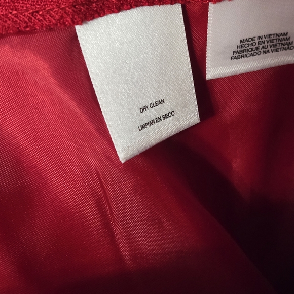 Kasper Bold Red Women's Pants - Picture 5 of 13